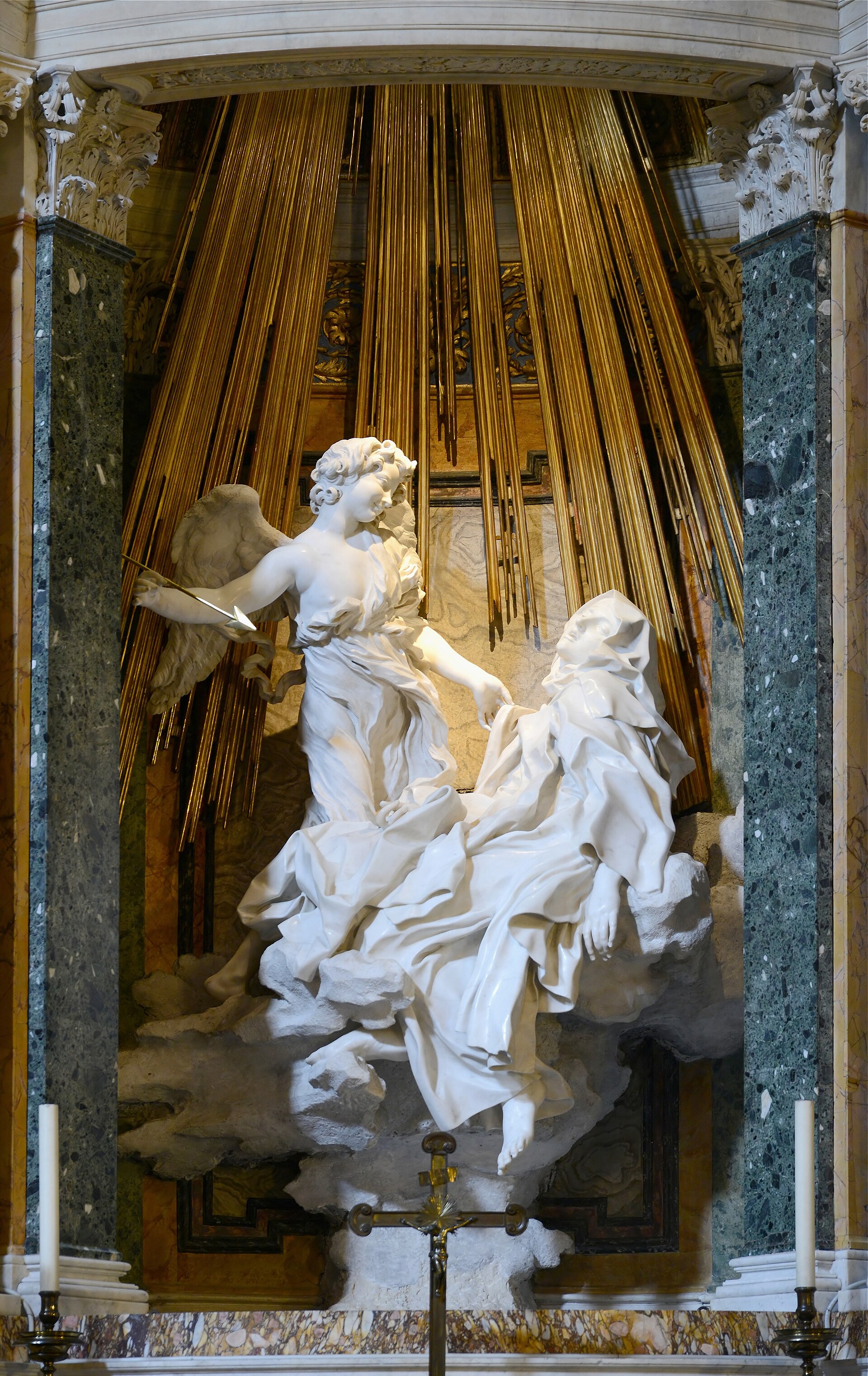 L’Estasi di santa Teresa d’Avila di Gian Lorenzo Bernini nella cappella Cornaro