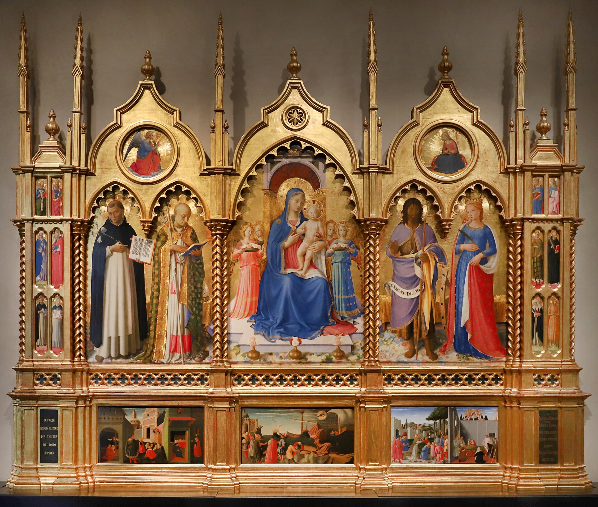 polittico guidalotti del beato angelico alla galleria nazionale dell umbria