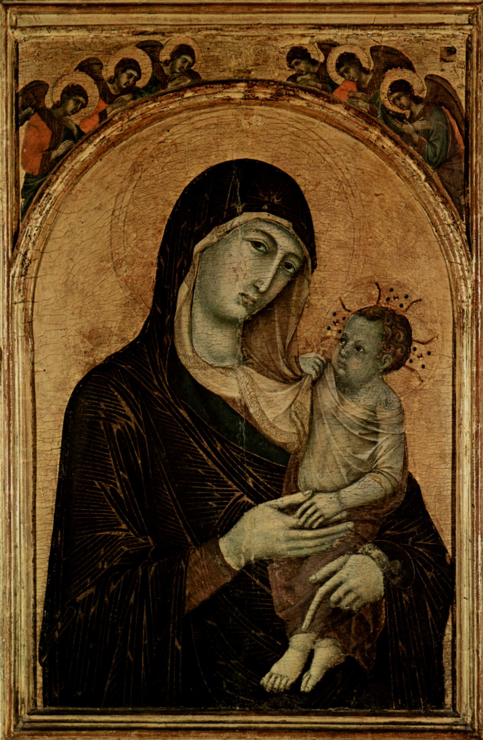 madonna col bambino di duccio di buoninsegna