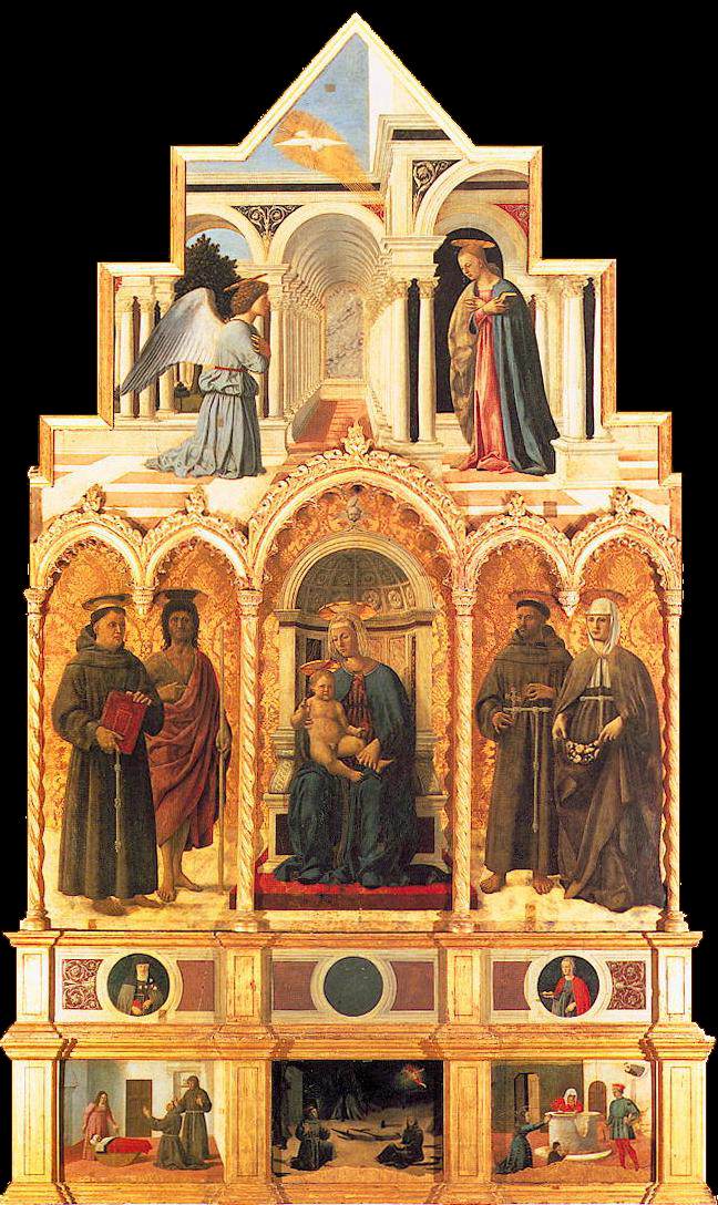 polittico di sant antonio di piero della francesca