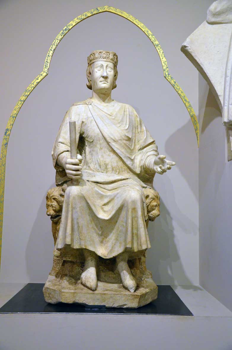 statua di carlo I d'angiò di arnolfo di cambio ai musei capitolini