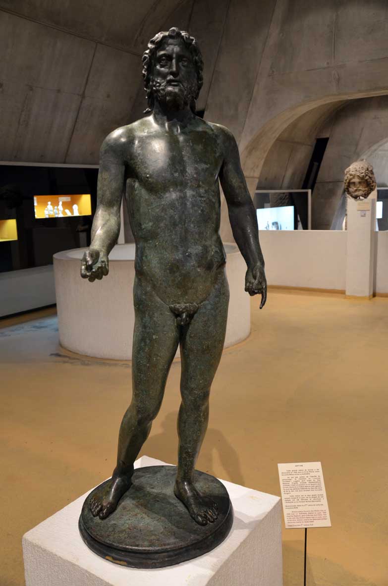 bronzi romani al museo romano di lione