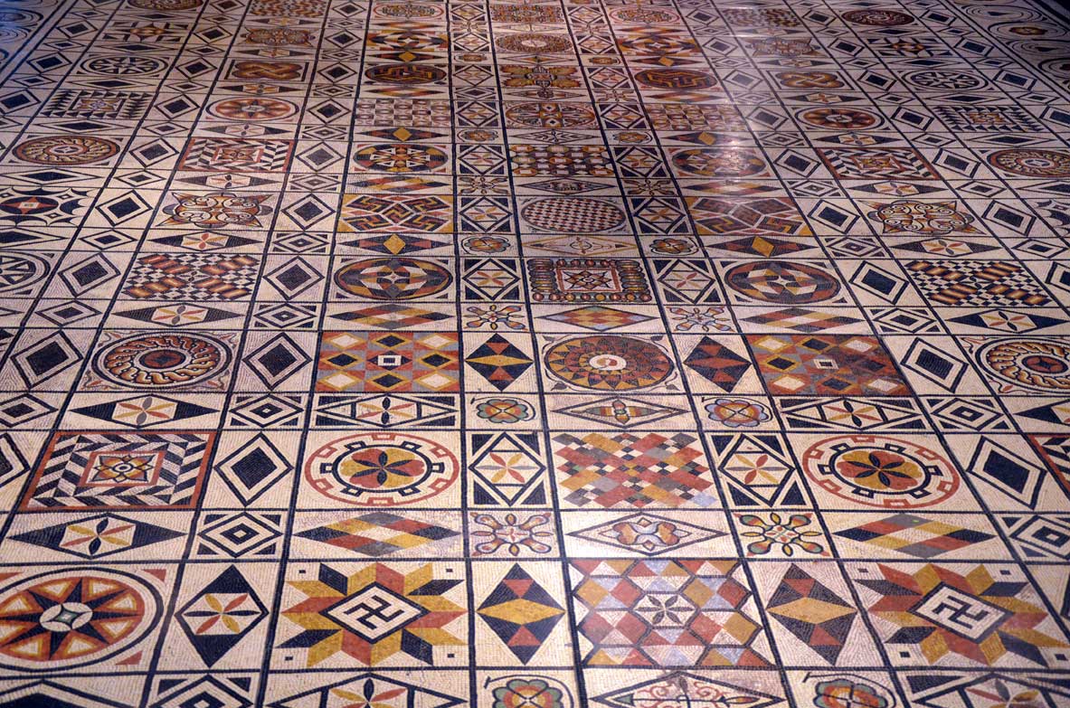 antichi mosaici romani al museo di lione