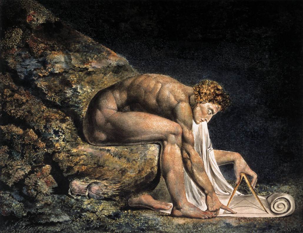 newton william blake artista