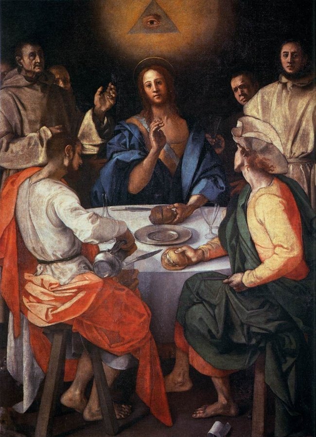 cena in emmanus di pontorno