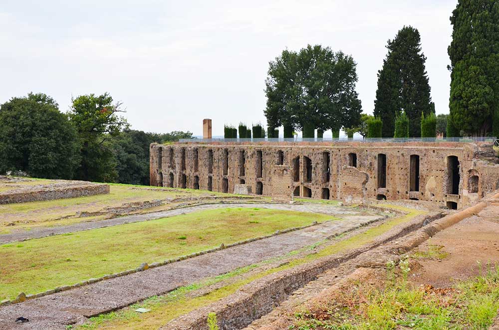 le cento camerelle a villa adriana