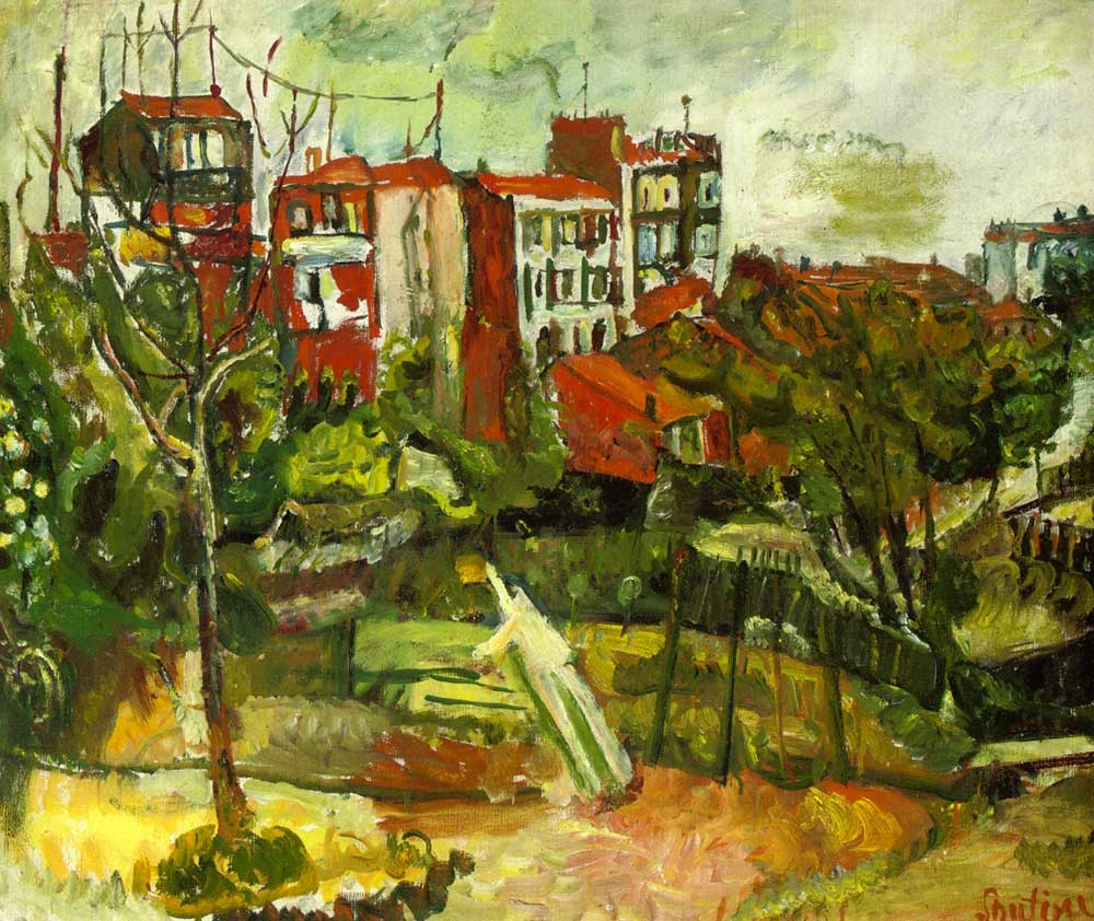 Villaggio dipinto soutine