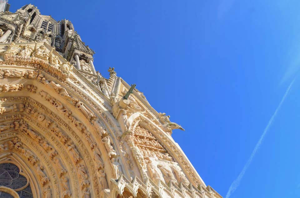 Decorazione della cattedrale di reims