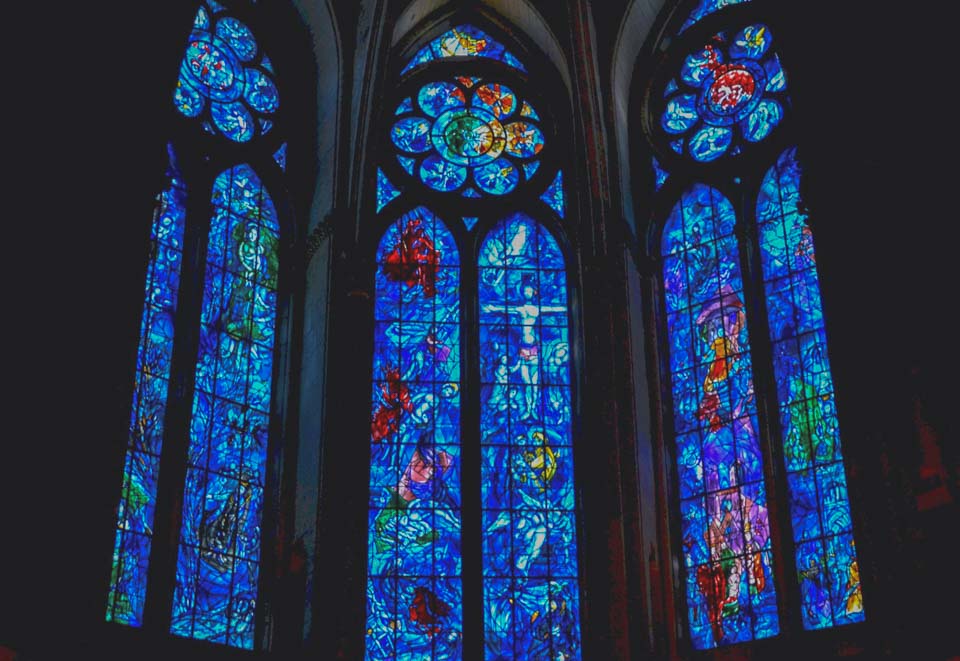 cosa vedere a reims in un giorno vetrate chagal