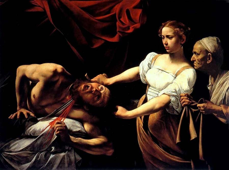 dipinti caravaggio giuditta e oloferne