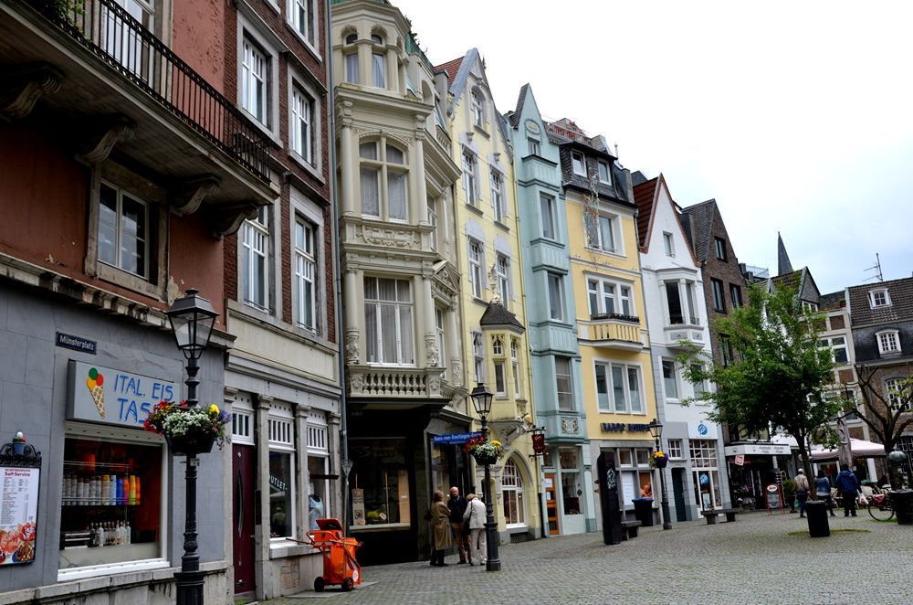Case nel centro di Aachen