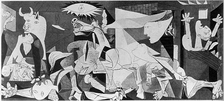 Guernica de Picasso exposée au Museo Reina Sofia de Madrid