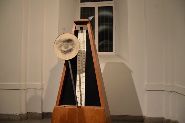 Indestructible Object de Man Ray exposé au Museo Reina Sofia de Madrid