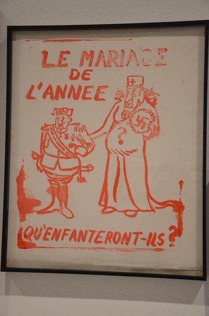 Salles du Museo Reina Sofia consacrées à la satire contre le régime franquiste