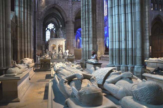 i monumenti funebri della basilica di Saint-Denis