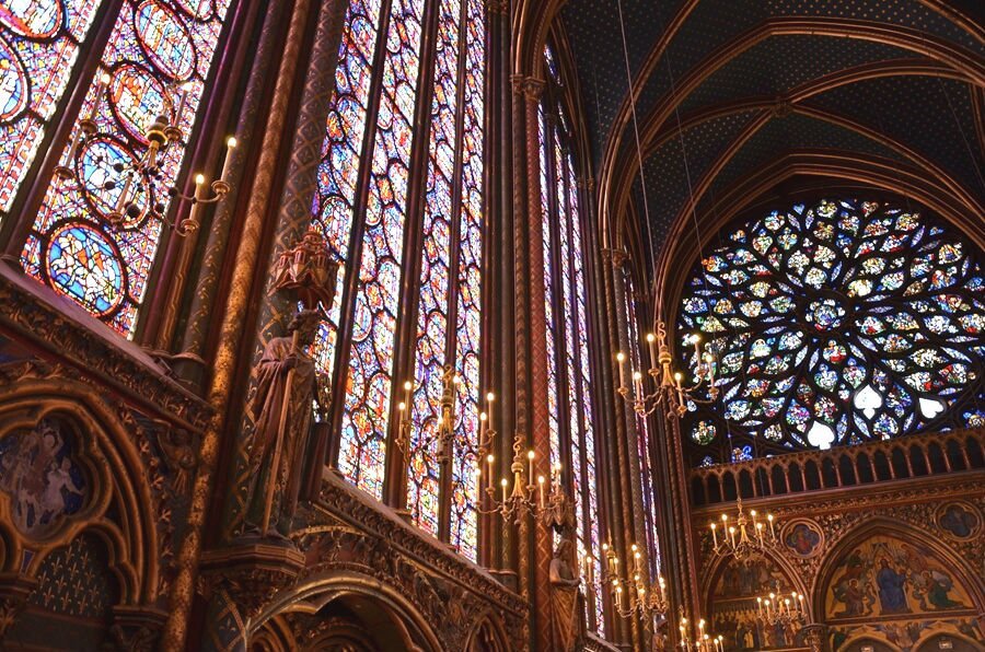 cappella superiore della sainte-chapelle