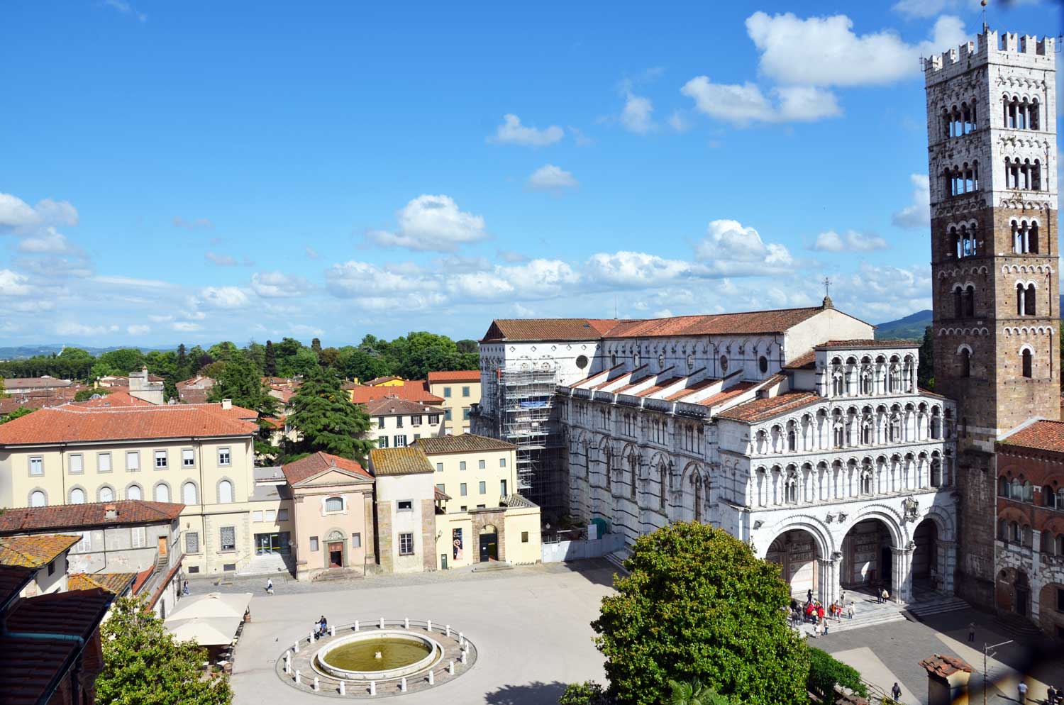 vista dalla  torre della chiesa di San Giovanni