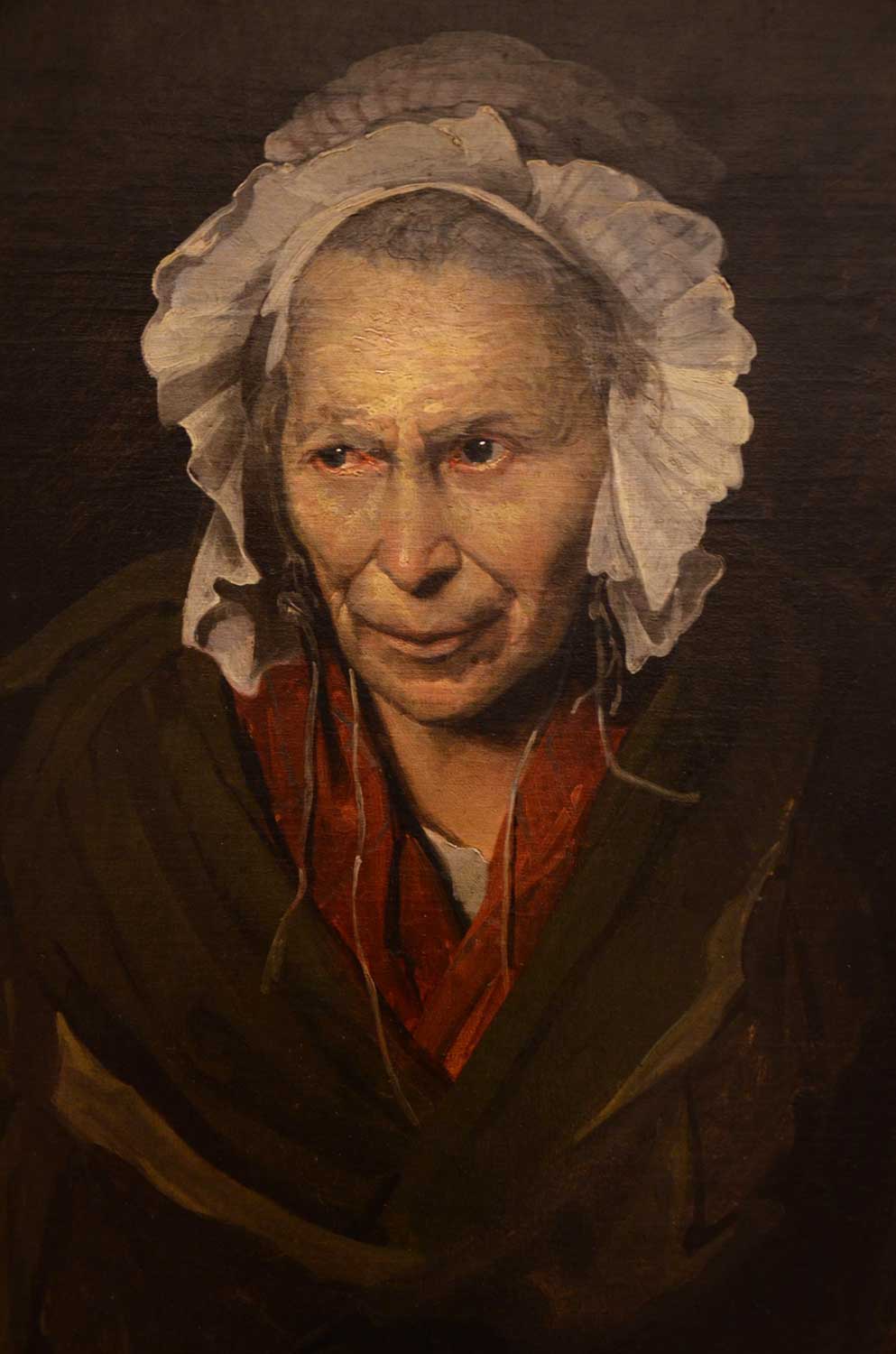 la monomane dell'invidia di géricault a lione