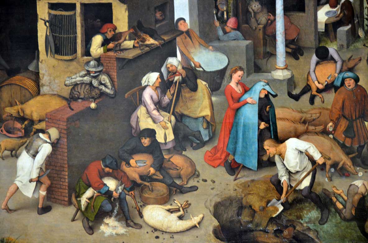 Musei di berlino proverbi-olandesi,-brughel,-gemaldegalerie