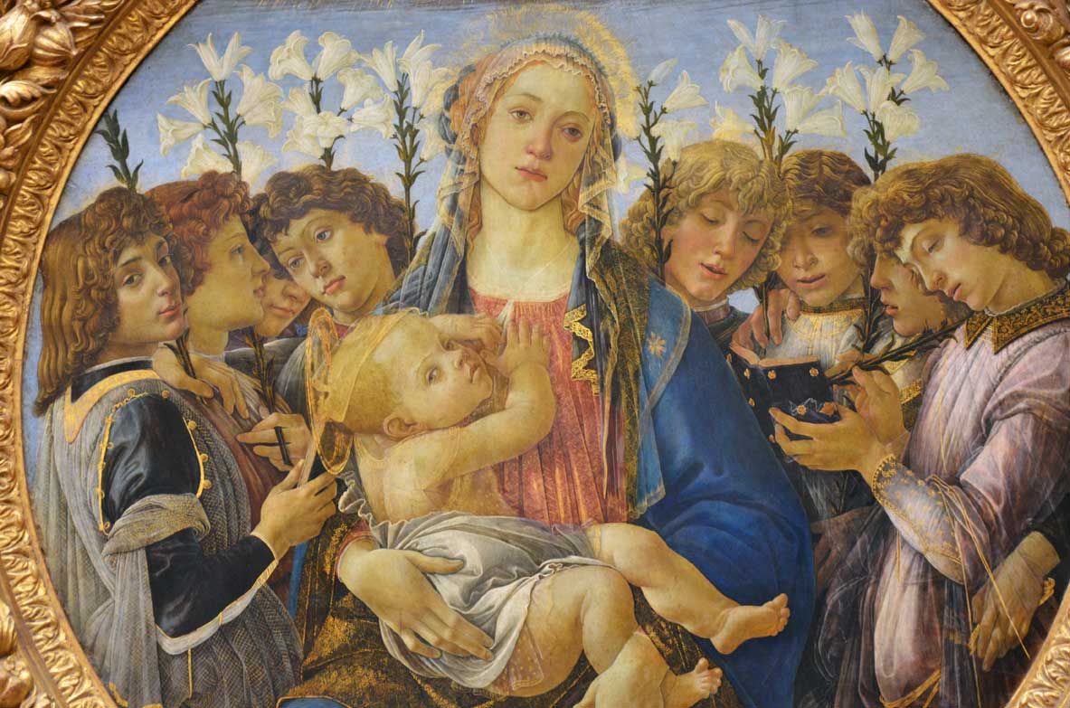 botticelli's raczyński tondo at the gemäldegalerie