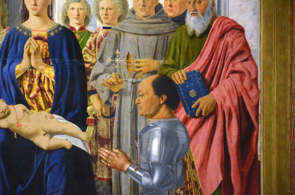 federico da montefeltro ne "la sacra conversione"