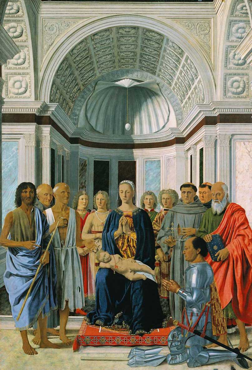 la sacra conversazione di piero della francesca