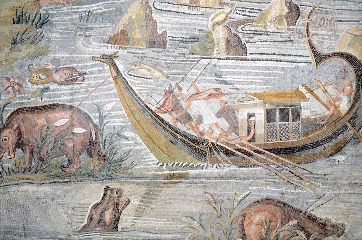 Il mosaico del Nilo al museo di Palestrina