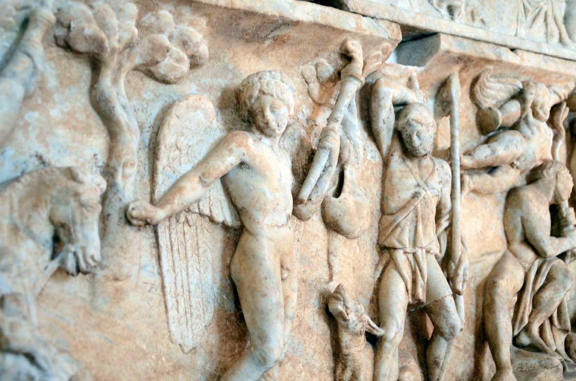 Una sala del museo archeologico di Palestrina