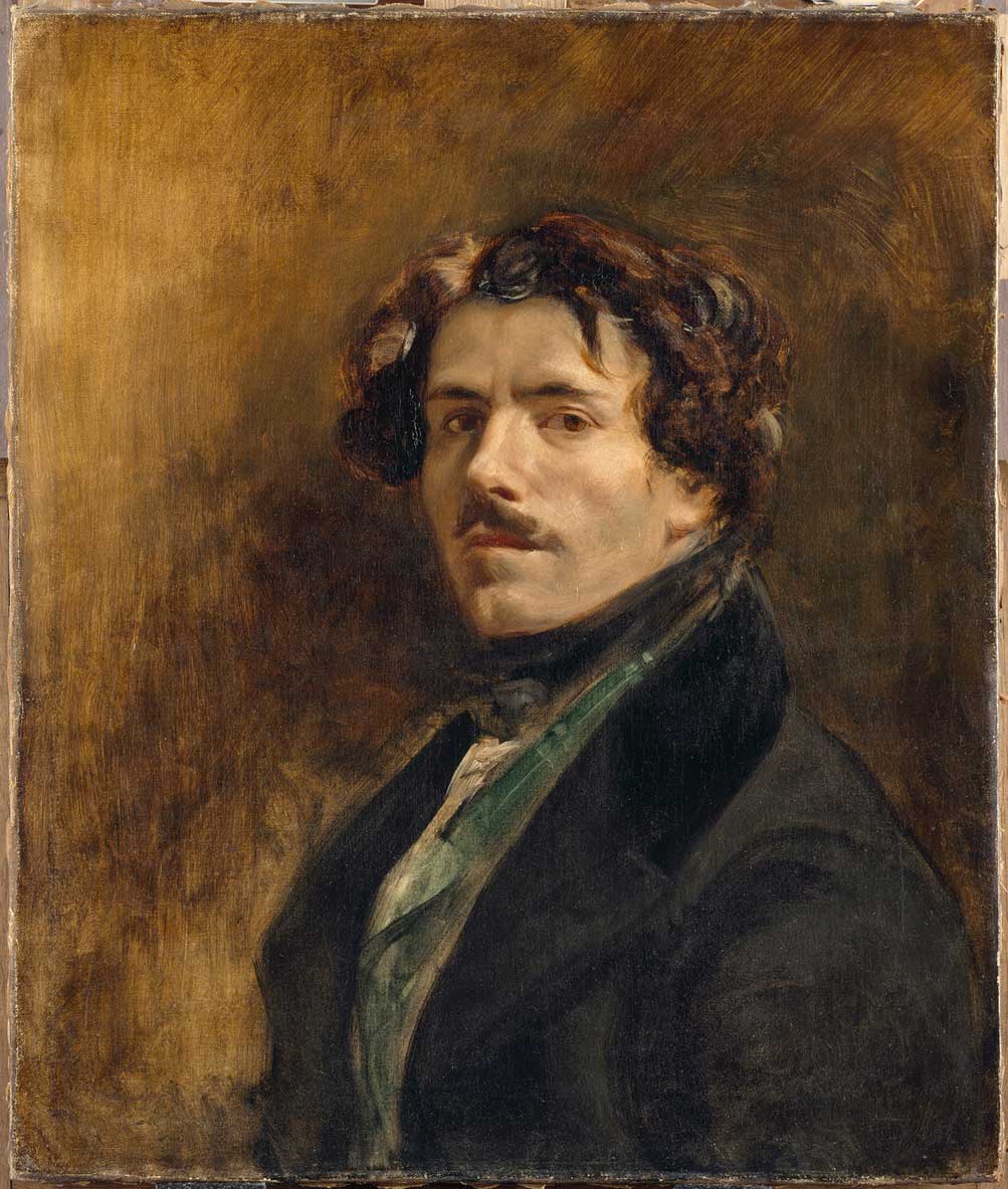 Autoritratto di Eugène Delacroix