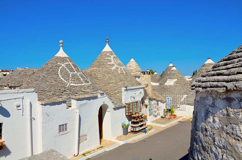 trulli ad alberobello panoramica