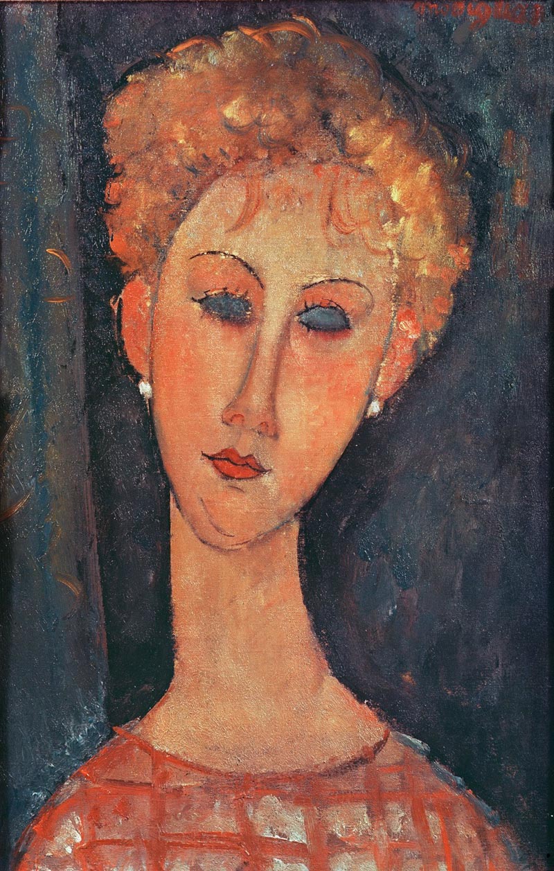 modigliani ritratto di donna