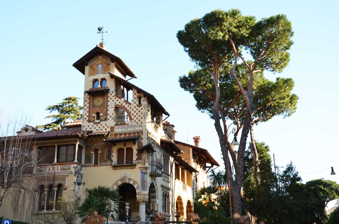 villa del quartiere coppedè