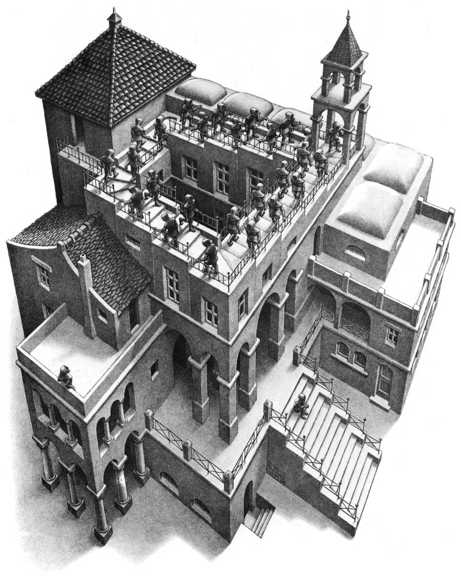 la scala infinita escher