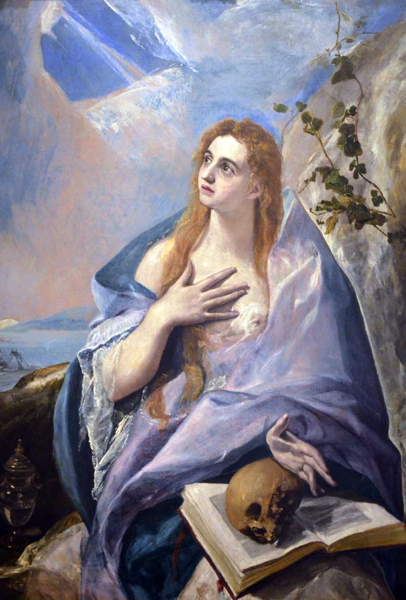 Penitent Magdalene by El Greco