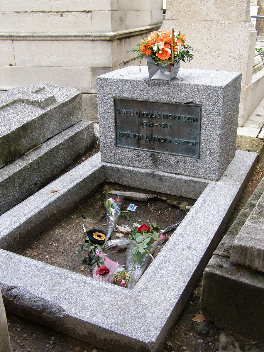 Jim Morrison's grave