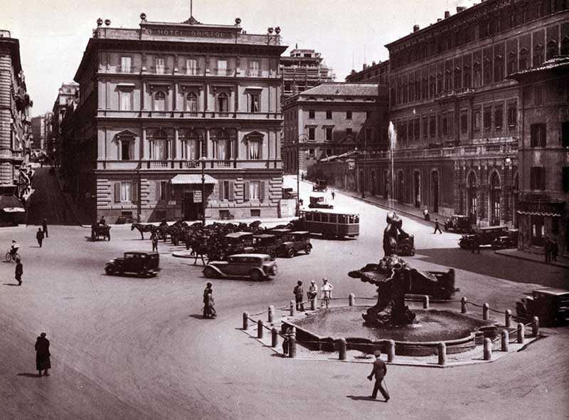 Piazza_Barberini-foto-d'epoca