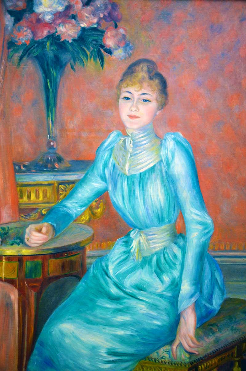 a gallery inside the petit palais in paris