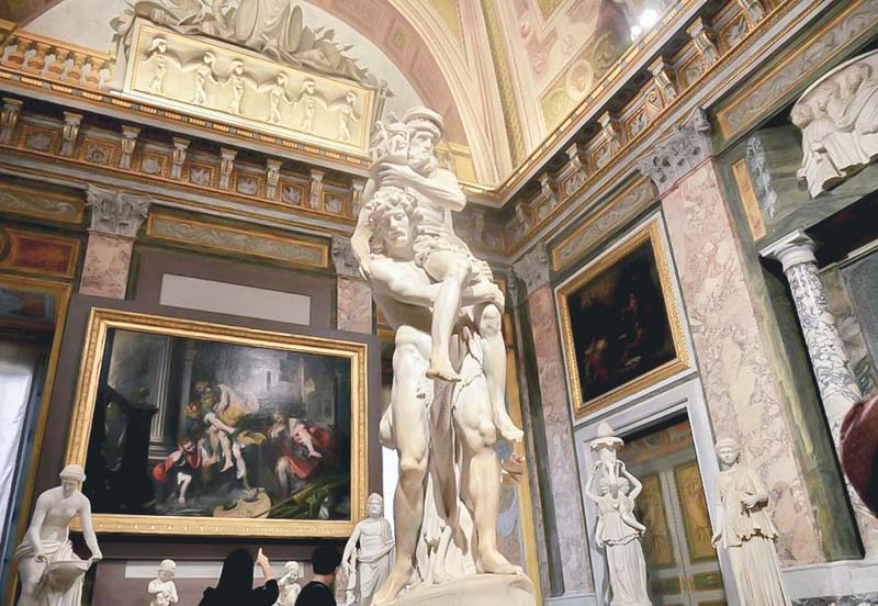 galerie borghèse énée, ascagne et anchise