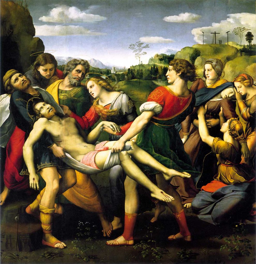 tableaux de raphaël galerie borghèse