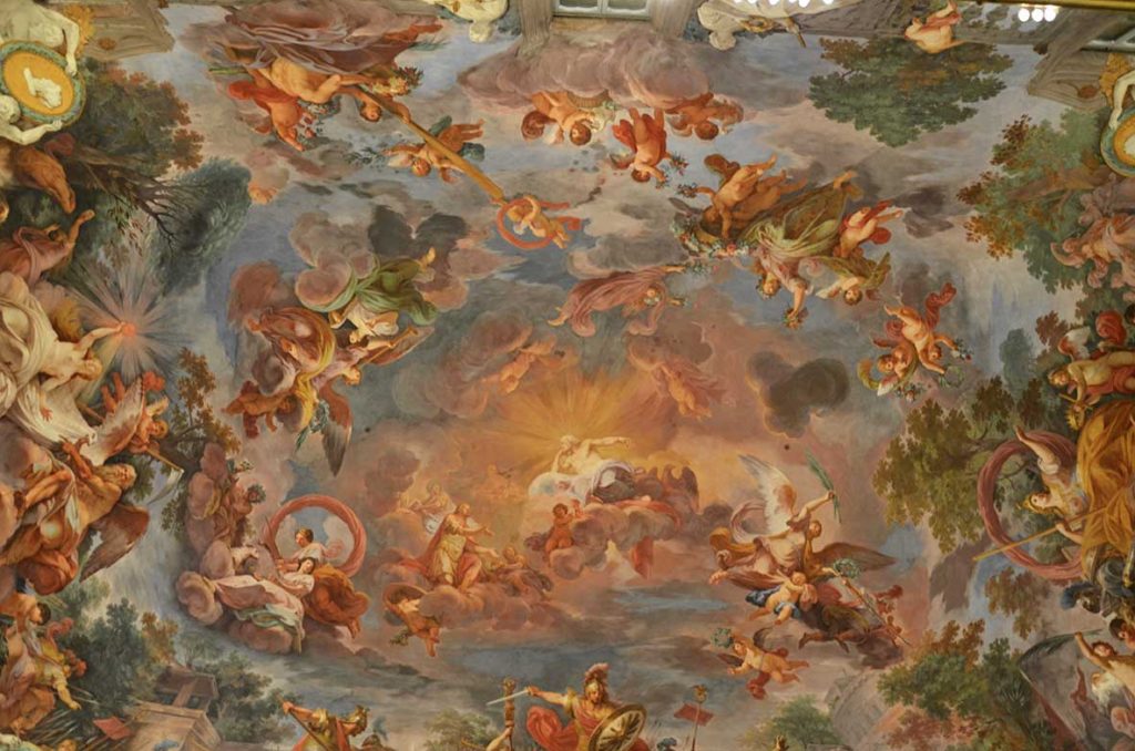 plafond du salon mariano rossi