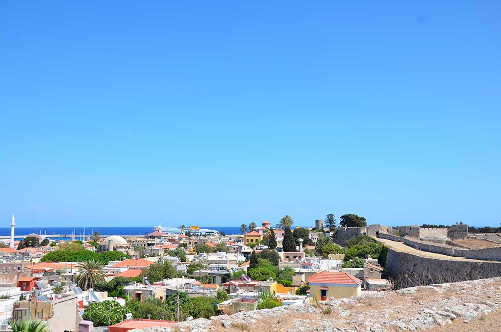 Panorama della città