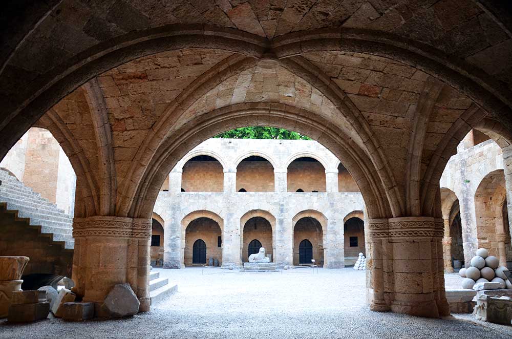 Interno del castello