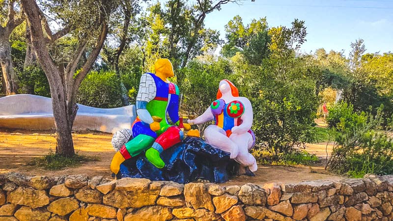 Giardino dei Tarocchi: gli innamorati