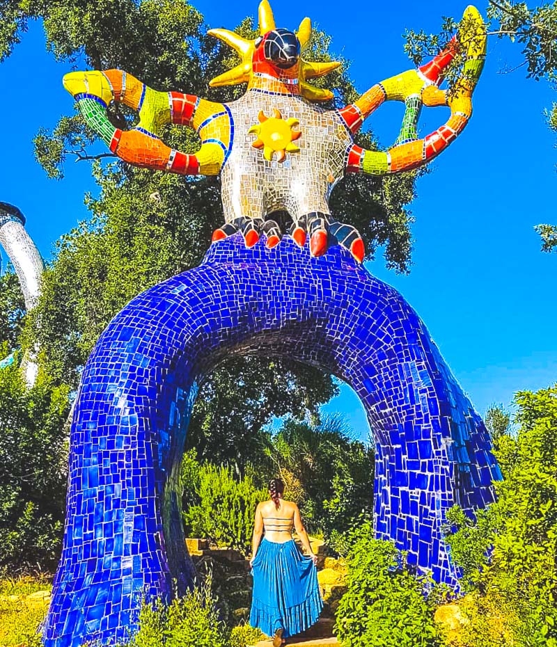 Giardino dei Tarocchi: il sole