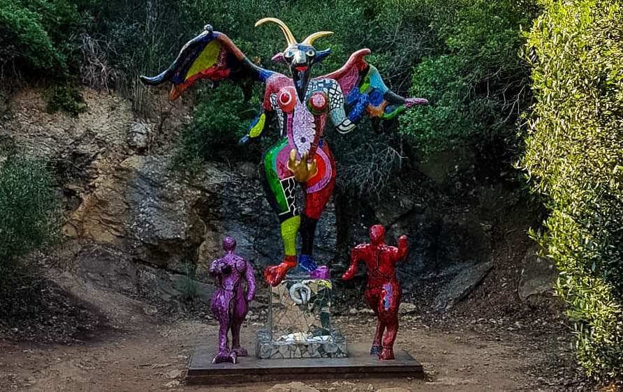 visitare il giardino dei tarocchi