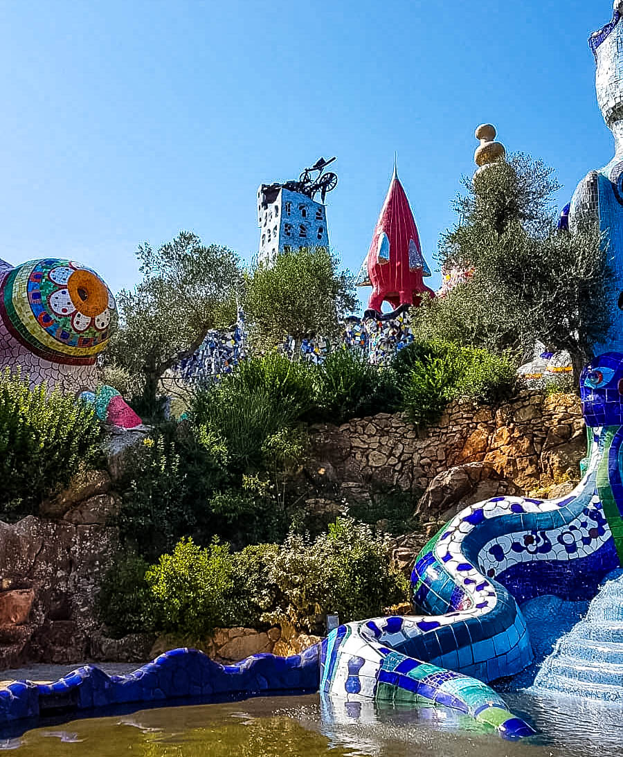 visitare il giardino dei tarocchi