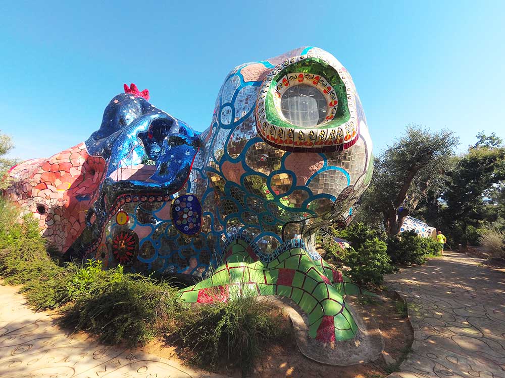 visitare il giardino dei tarocchi