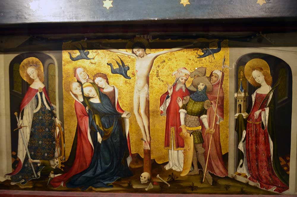 Peintures flamandes dans le musée du trésor de la cathédrale de Bruges