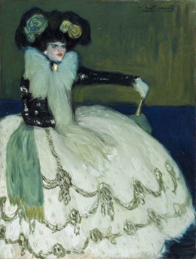 Femme en bleu de Pablo Picasso exposée au Museo Reina Sofia de Madrid