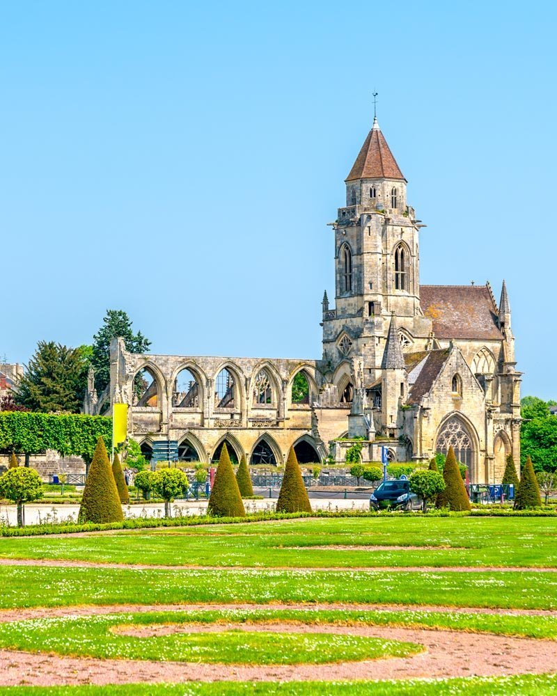 church of Saint-Etienne-le-Vieux in Caen, France